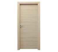 PORTA BATTENTE DA INTERNO MICROTEC ROVERE SBIANCATO CM.210x70 REVERSIBILE CIECA