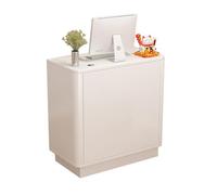 Salone Reception Desk con cassetto chiudibile Elegante banco della reception per minimarket e negozio di abbigliamento 60x40x88cm moderna stazione di cassa per il servizio clienti