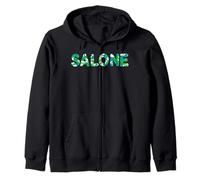 Salone Sierra Leone Bandiera Camo Unity libertà Giustizia Felpa con Cappuccio