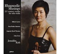Jennifer Koh Rhapsodic Musings: 21st Century Works for Solo Violin (CD) Album