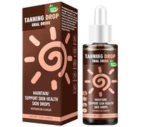SALONKEY Gocce abbronzanti da bere 60 ml - Autoabbronzante & Tanning Drops per abbronzatura naturale senza sole, siero per viso e corpo, abbronzatura delicata per uomini e donne