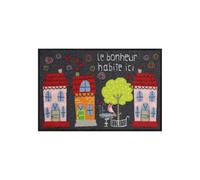 Salonloewe Le Bonheur - Zerbino lavabile, 050 x 075 cm, colore: Bianco