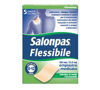 GUABER SALONPAS FLESSIBILE 5 cerotti medicati 7x 10 cm