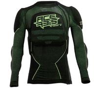 salopette acerbis x-fit future level 2 - infantile nero / fluor S / M