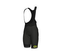 SALOPETTE ALE CORSA BIBSHORTS SOLID NERO-GIALLO FLUO 3XL - ALE_CORSABIB_Y_3XL