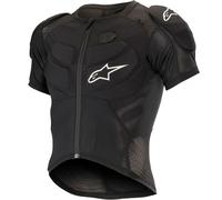 Giacca di protezione Alpinestars Vector Tech manica corta nero - S