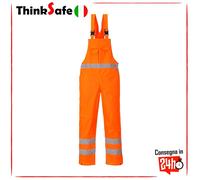 Portwest S388 Salopette Alta Visibilità, Sfoderato, Arancione, XXL