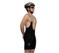 Salopette Bici Bicicletta MTB DEKO Basic Fondello 3D Nero Bianco varie taglie
