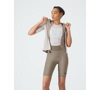 CASTELLI Espresso 2 W DT Bibshort W - pantaloni ciclismo - donna Beige L