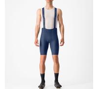 CASTELLI Espresso Bibshort, Pantaloncini da Ciclismo Uomo/Donna, con Bretelle, Traspirante e Comfortevole, Ideale per Lunghe Distanze
