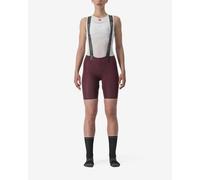 Salopette Castelli Free Aero Race Rosso Corsa bordeaux scuro donna - L