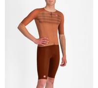 Salopette Castelli Free Aero Race S marrone scuro - L