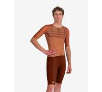 Salopette Castelli Free Aero Race S marrone scuro - S