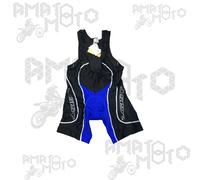 SALOPETTE CICLISMO ESTIVA BICI BICICLETTA MTB TRANSFERT 5126 COLORE BLU