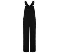 Salopette da donna Dickies in tela larga nera Taglia 2XS