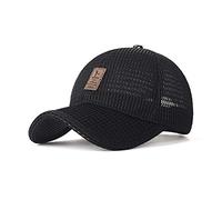 Salopette da lavoro 58 Protective hat Fashion Cap da uomo Baseball traspirante cappello antipioggia cappello, Nero , Taglia unica