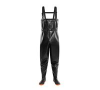 Salopette da pesca per le donne Pantaloni da pesca per uomo Giardinaggio Agricoltura Caccia Salopette Nero Lucido Tuta con Cinture Salopette Impermeabile Traspirante Salopette di sicurezza durevole