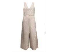 Salopette In Canapa Khaki Donna Con Scollo A V 420 NWT