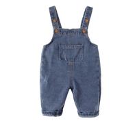Salopette in Denim per Bambino Primavera e Autunno Bambino 0 3 Anni Pantaloni Moda Ragazzo Pantaloni Carini Pantaloni con Bretelle Felpa Rossa 12 Anni