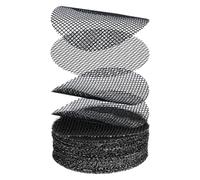 Salopette in rete per piante - Fioriera a griglia inferiore - Opaco - 50 pezzi - Rete di drenaggio - Schermo forato traspirante - Bonsai Pot Bottom Grid Matte - Stuoia per giardino