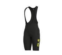 SALOPETTE INVERNALE ALE SOLID WINTER NERO-GIALLO FLUO XL - ALE_L020_Y_XL
