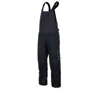 Klim Keweenaw 2025 pantaloni con bretelle impermeabili per motoslitte, nero/grigio, Taglia L