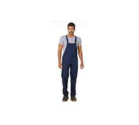Salopette Pettorina Tuta da Lavoro Uomo 100% Cotone Taglia L
