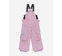 Roxy - Salopette da sci/snowboard - Lola Bib Pant Discreet Mauve in Pelle - Taglia Bambino 2a - Rosa