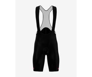 Salopette Santini La Flèche Wallonne 2024 nero rosso fragola - 3XL