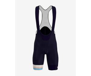 Salopette Santini Paris-Roubaix 2024 nero beige blu - XS
