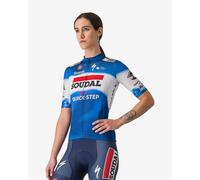 Salopette Soudal Quick-Step 2024 Competizione blu donna - XS