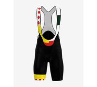 Santini - Maillot Jaune Official Bibshorts - Pantaloni da ciclismo S nero