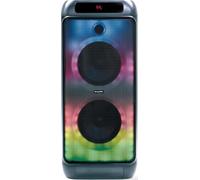 SALORA PARTYBOX400 Cassa Bluetooth Portatile Potente 400W con Luci LED | Speaker Potente, 5+ Ore Autonomia, USB/SD/Microfono | Per Feste, Eventi e Esterno | Cassa Amplificata Portatile Nero