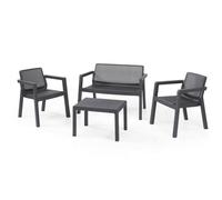 ALLIBERT SALOTTO EMILY C/CUSCINI GRAPHITE