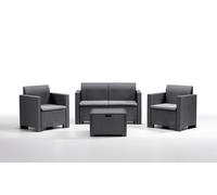 Salotto Da Giardino Nebraska: Grigio