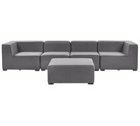 Salotto grigio con Pouf ottomano Esterno e Interno Arezzo