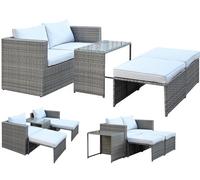 SALOTTO SET RATTAN COMBO completo