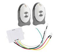 Salpa ancora con telecomando per ancoraggio per barca, ABS 12V Interruttore remoto senza fili Regolatore di assetto per vela impermeabile per barca Accessorio 2 Trasmettitore