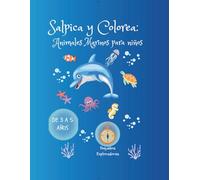 Salpica y Colorea: Animales Marinos para niños