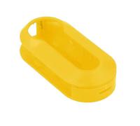 SALPIE Cover Plastica Gommino di Ricambio 3 Tasti Compatibile Con Fiat Punto Stilo Panda - 500 500L Lancia Delta Portachiavi Accessori Ricambi Copri Guscio Chiave Telecomando Auto