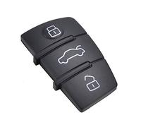 SALPIE Guscio Portachiavi Accessori Ricambi Cover Silicone Chiave Telecomando Auto 3 Tasti Compatibile Con Audi A1 A3 A4 A6 A8 Q3 Q5 Q7 R8 A6L TT SL S3 RS3 (TASTI)