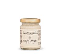 SALSA al FORMAGGIO con TARTUFO BIANCHETTO 80gr Parmigiano Dop SALSE TARTUFI