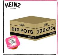Salsa Curry e Mango Heinz Dip Pot Condimento Ristoranti in Scatola 25g x 100 pz