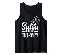 Salsa Dance Salsa Ballando La salsa è la mia terapia Canotta