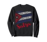 Salsa de Cuba I Ispirato alla Bandiera Cubana Felpa
