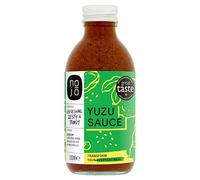 Salsa di insalata Nojó Yuzu - Salsa giapponese vegana - Sapori rinfrescanti, leggeri e piccanti per insalatiere, mescolare friggere e come salsa di immersione - 1 bottiglia di vetro da 200 ml - senza latticini e glutine