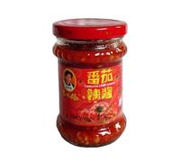 Salsa di Pomodoro e Peperoncino - Mix piccante e gustoso, perfetto per intingere e cucinare - Compatibile con Lao Gan Ma - 210 g