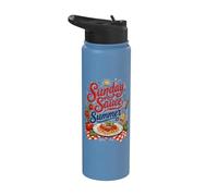 Salsa Domenicale Estate Italiana Stainless Steel Insulated Water Bottle