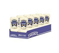 Salsa Heinz Maionese Originale con Uova 100% da Allevamento all'Aperto (10 x 215 g)
