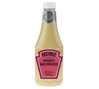 SALSA HEINZ SMOKEY BACONNAISE BOTTIGLIA 875ml SALSA ALLA PANCETTA AFFUMICATA
